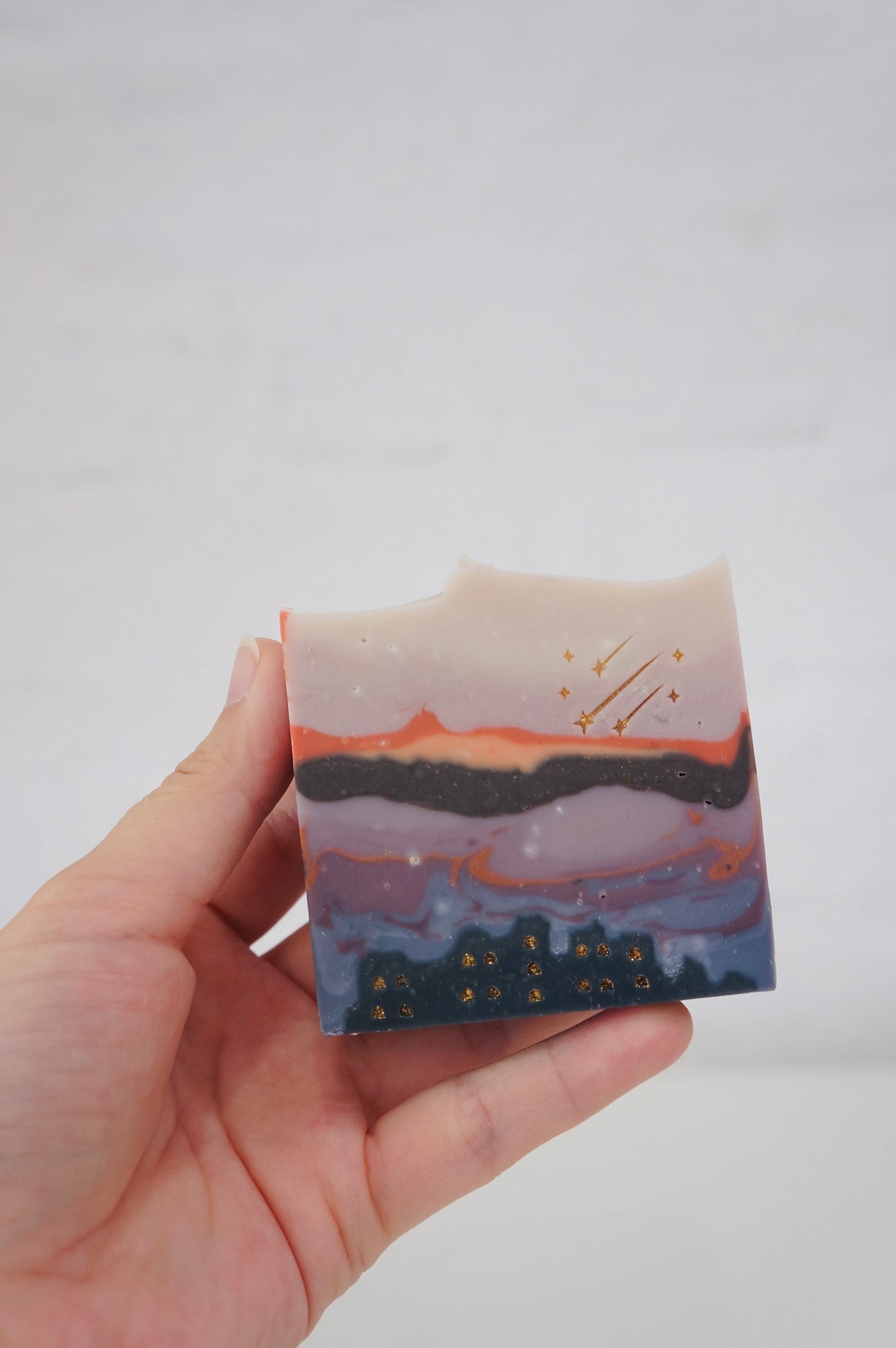 Night City Skyline Cold Process Soap