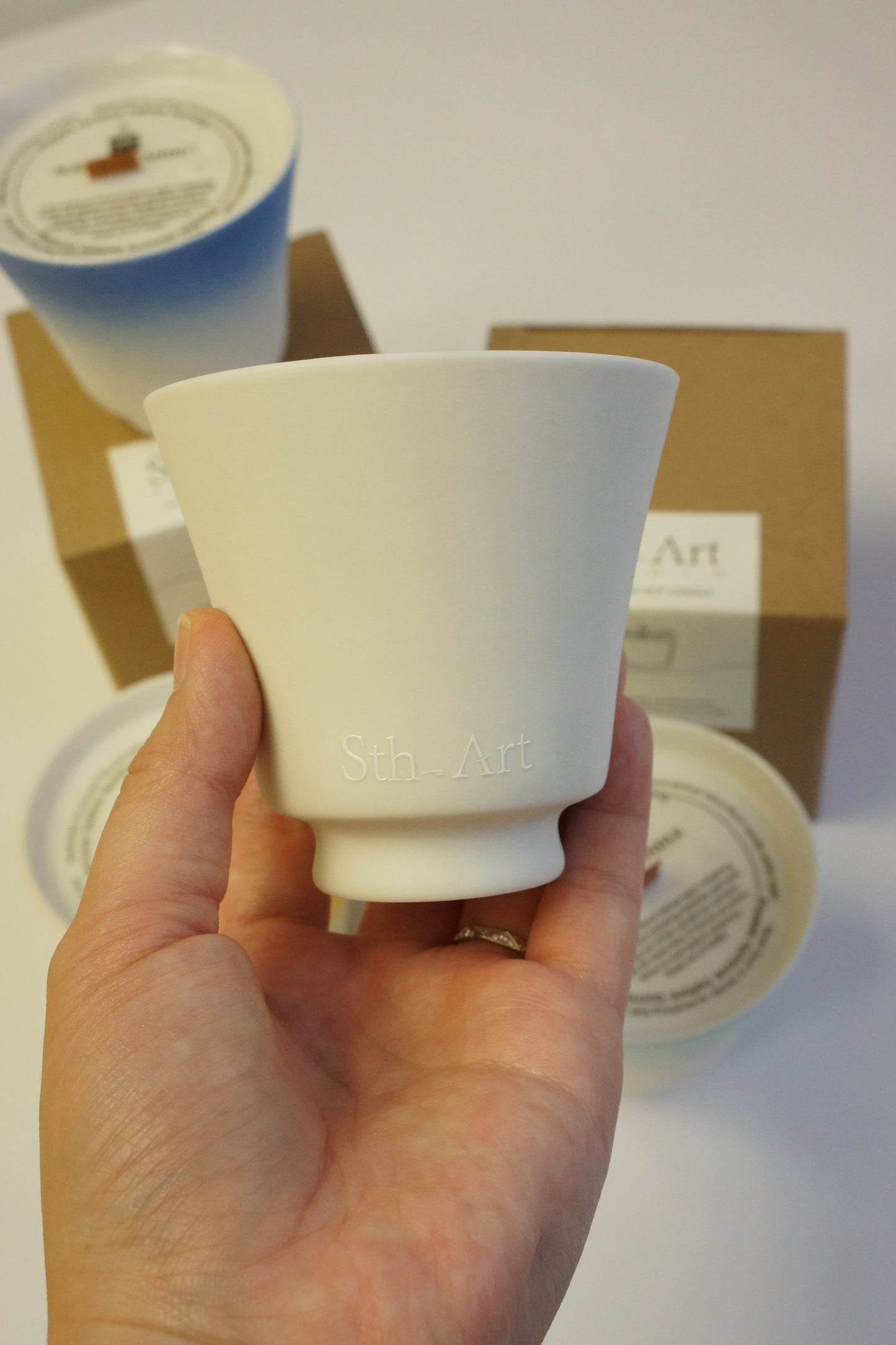 Hand-poured Host Cup Scented Soy Candle