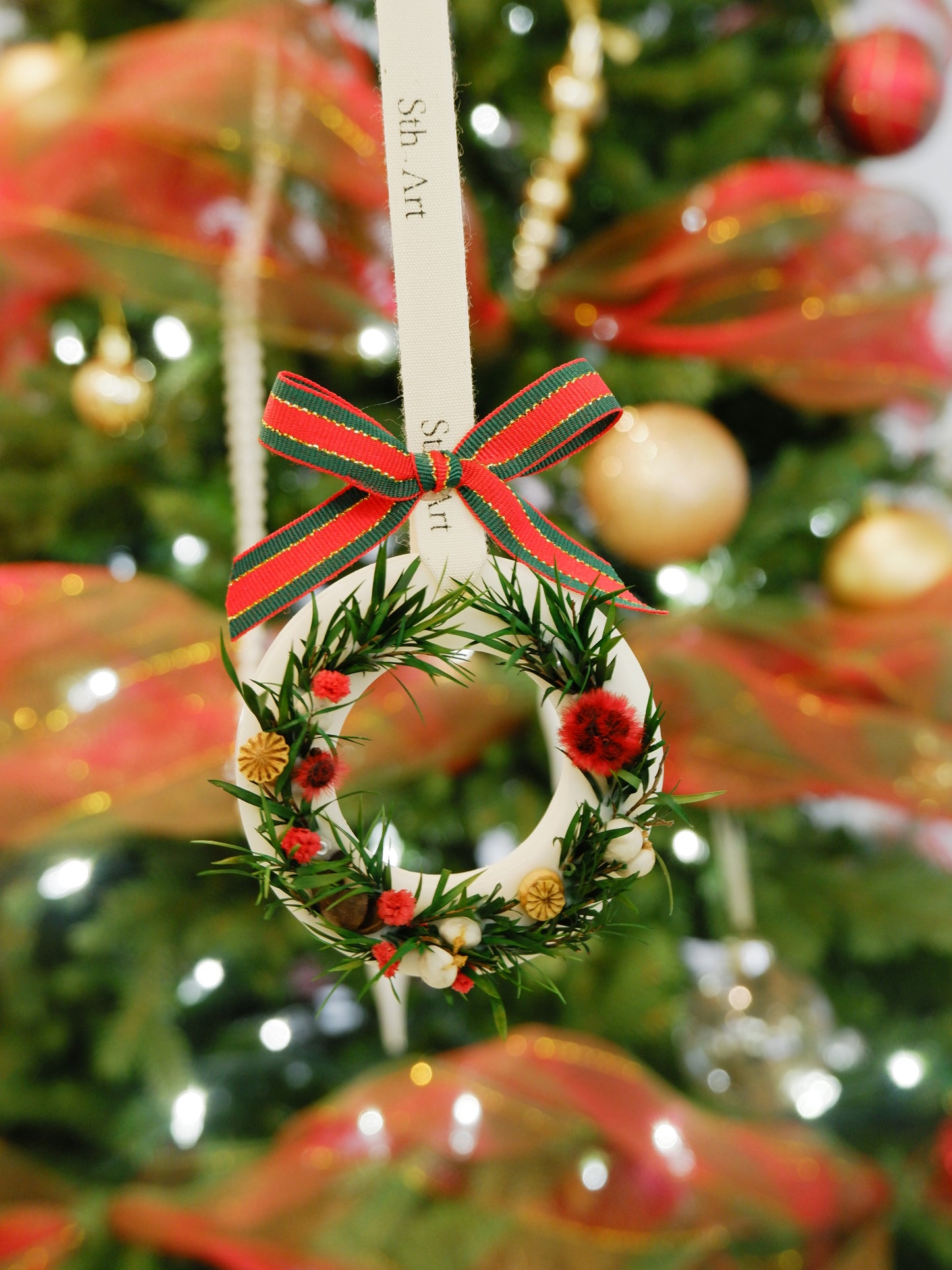 Christmas Dried Flower Scented Wax Tablet Diffuser