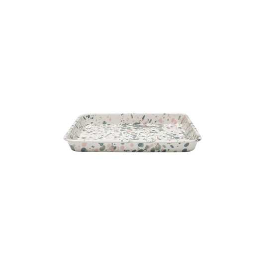 Crow Canyon | Rectangle Tray (Mint Hibiscus)