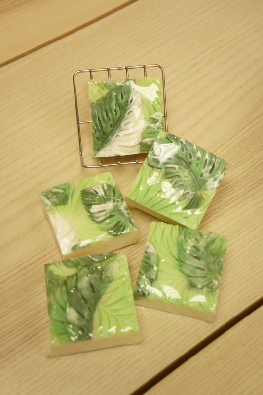 Monstera Cold Process Soap