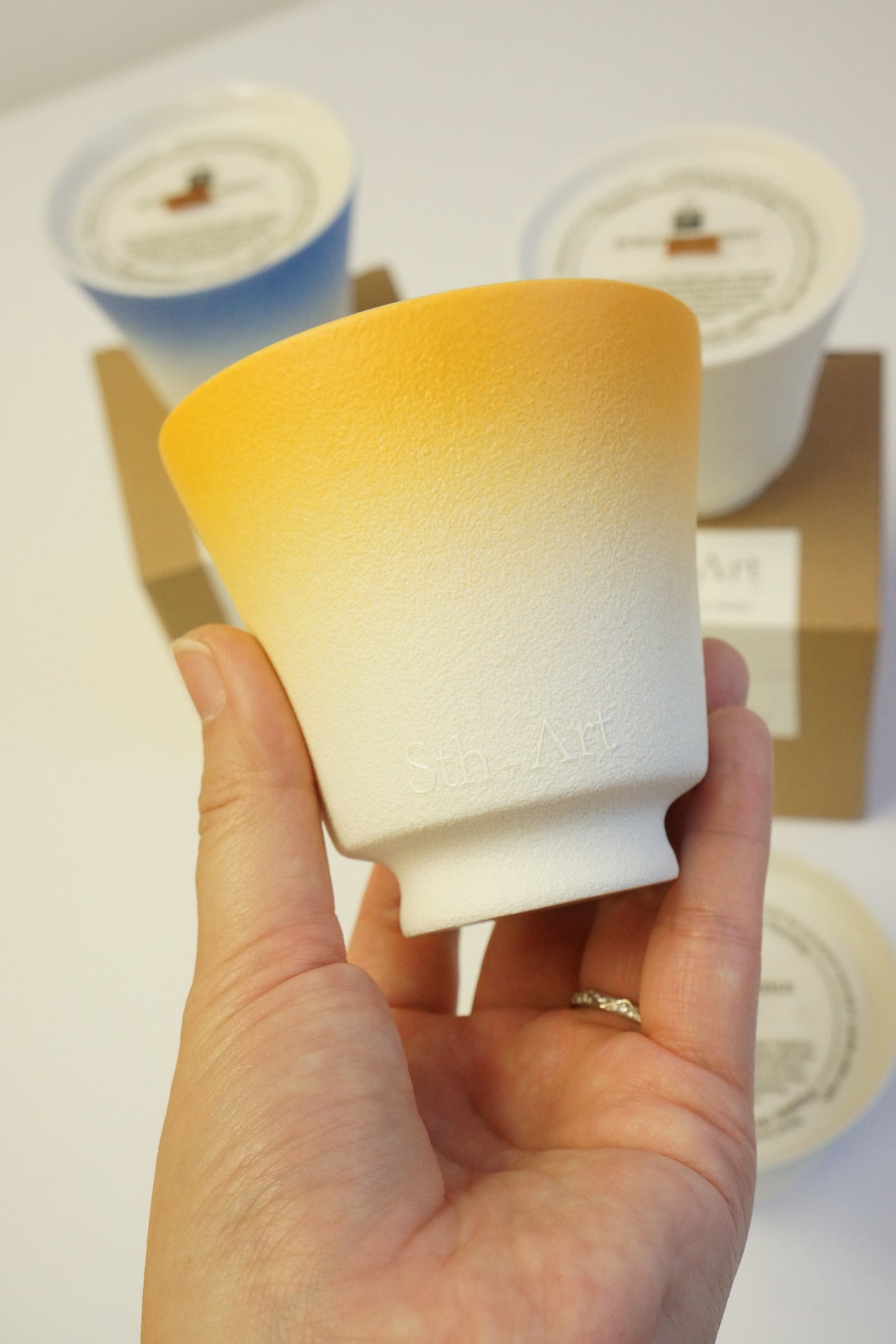 Hand-poured Host Cup Scented Soy Candle