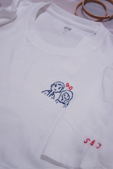 Couple Avatar - T-Shirt Embroidery Workshop