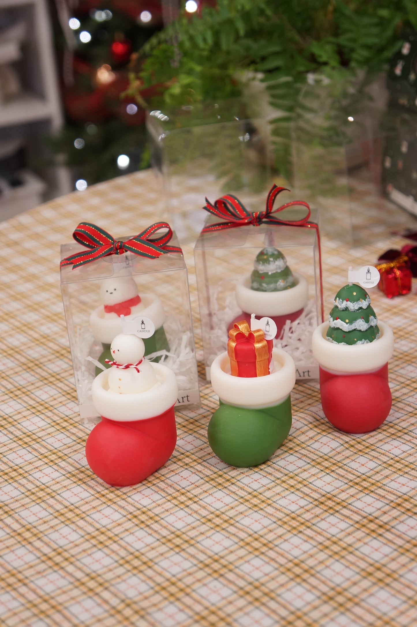 Christmas Boot Scented Candles