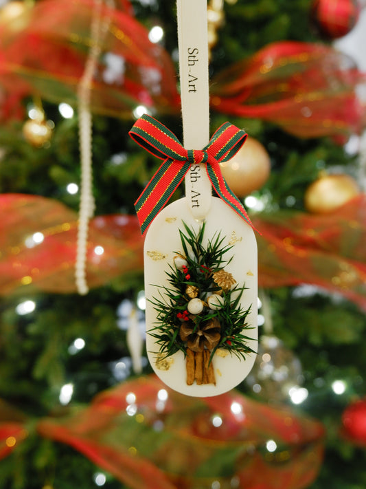 Christmas Dried Flower Scented Wax Tablet Diffuser