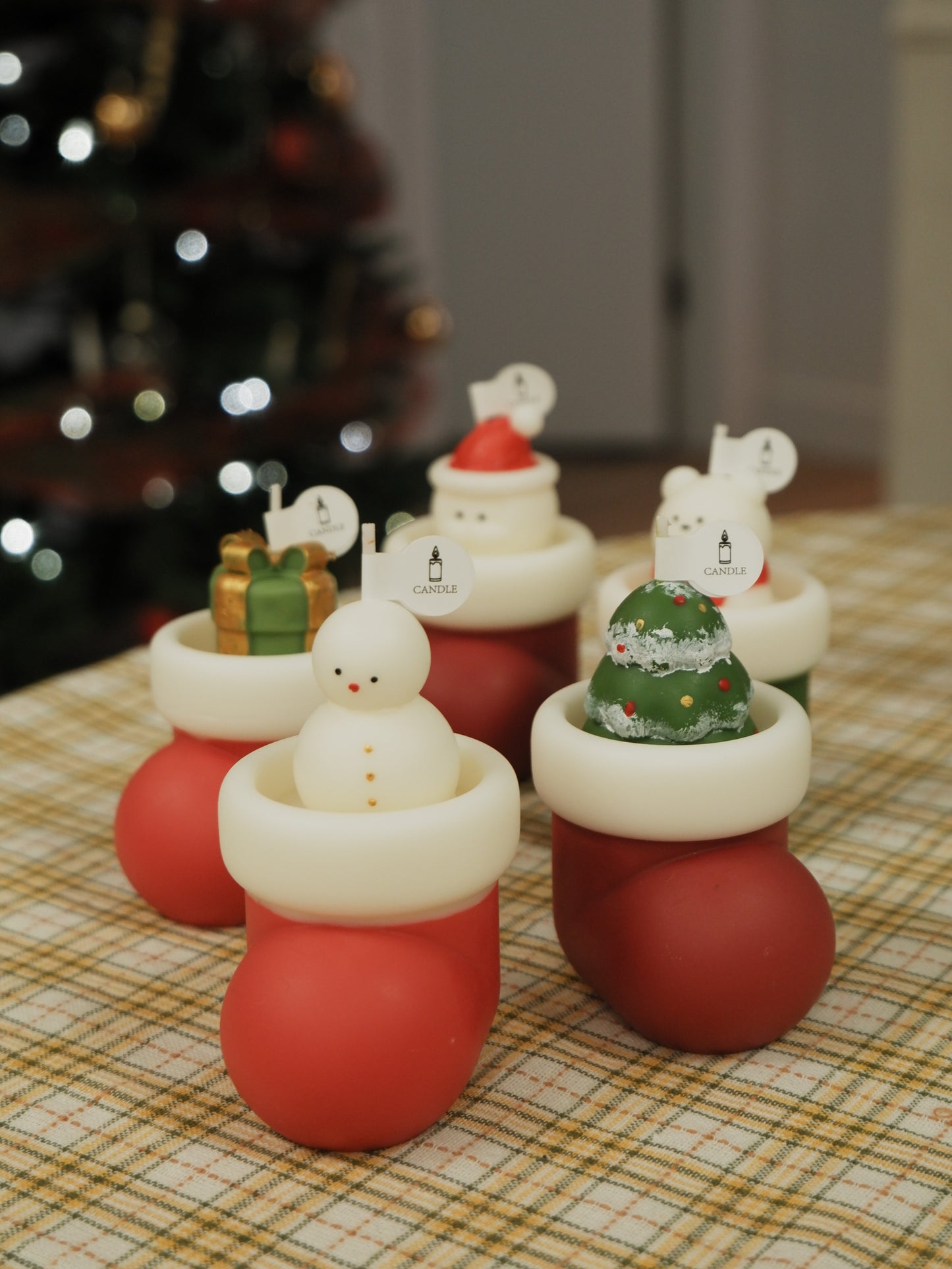 Christmas Boot Scented Candles