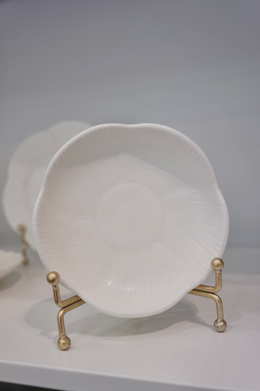 Jingdezhen | White Suet Glaze Plate