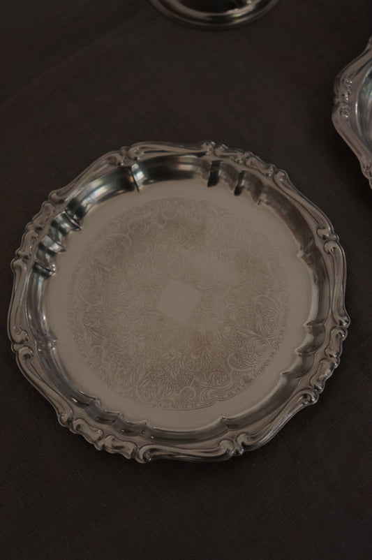 Motta | Barocco Round Damascene Saucer 13.5cm