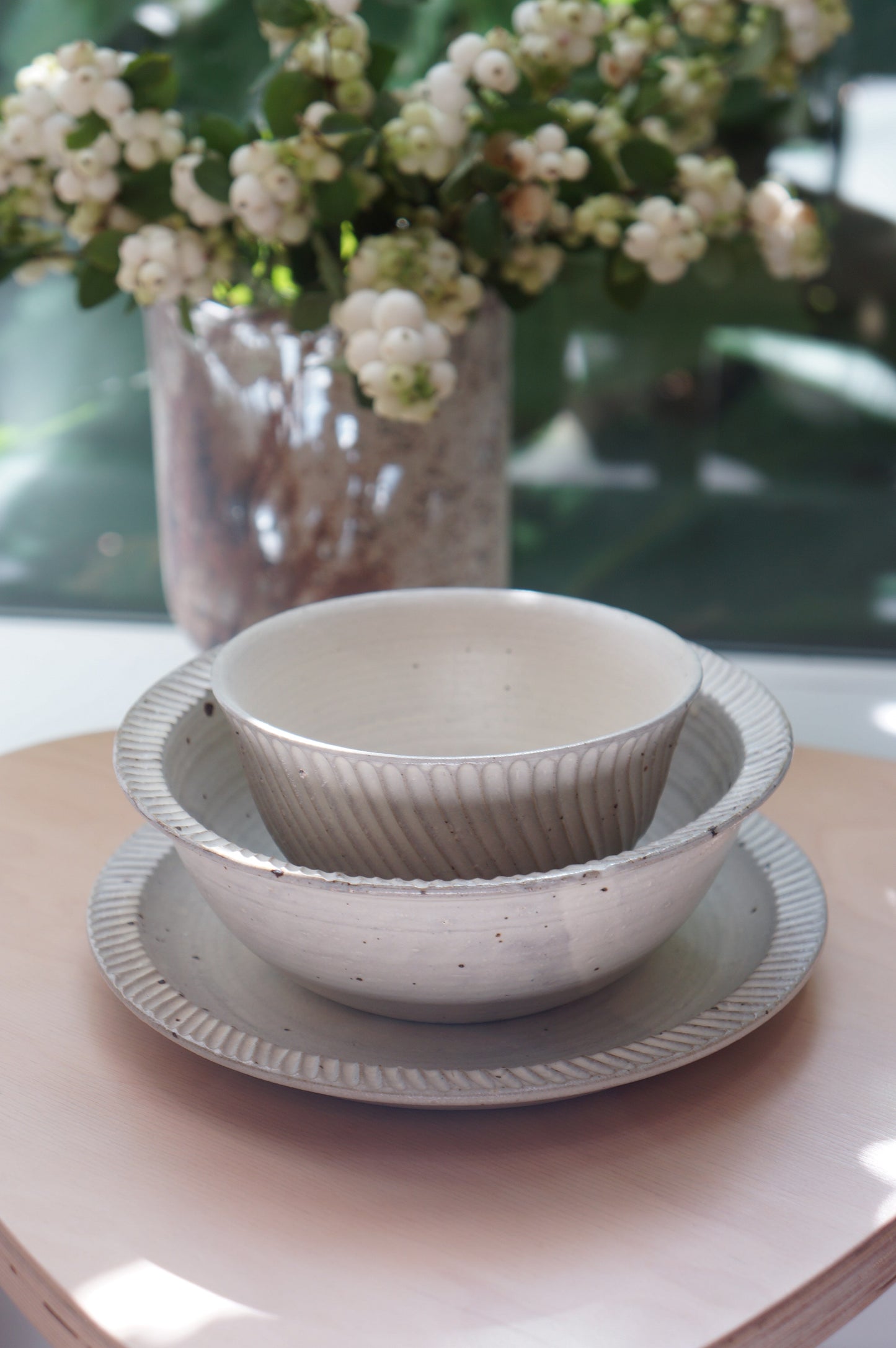 Jingdezhen | Pengfan | Engobe Coating Simple Style Plate