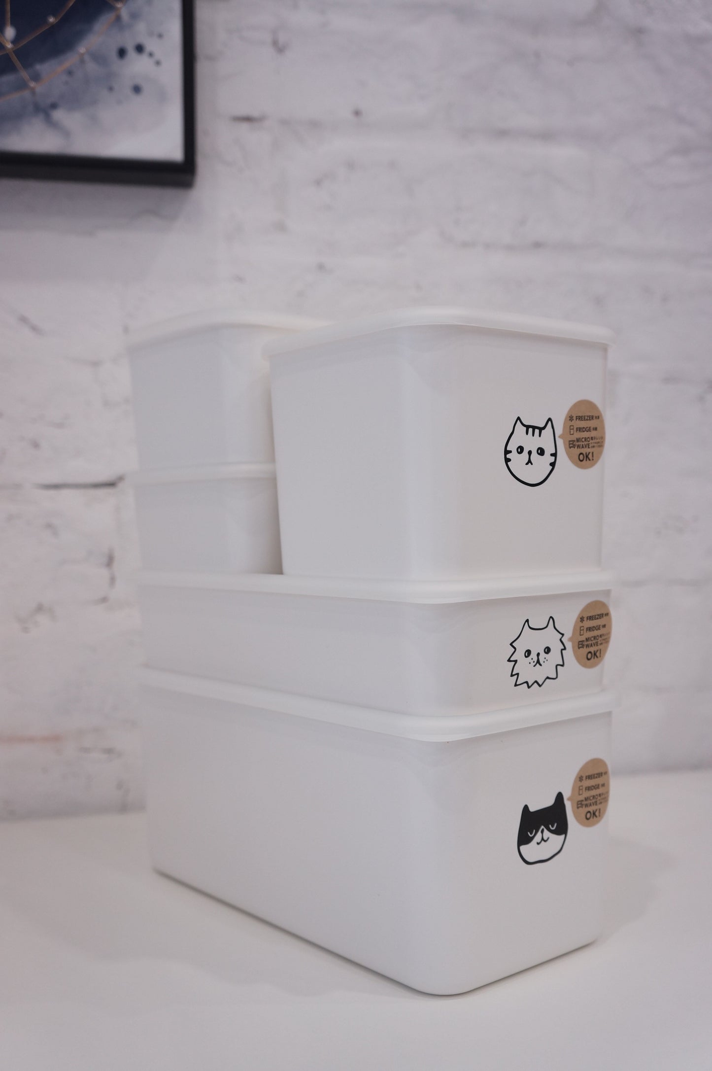 Japanese Storage Box | Cat Series | Small Square Box