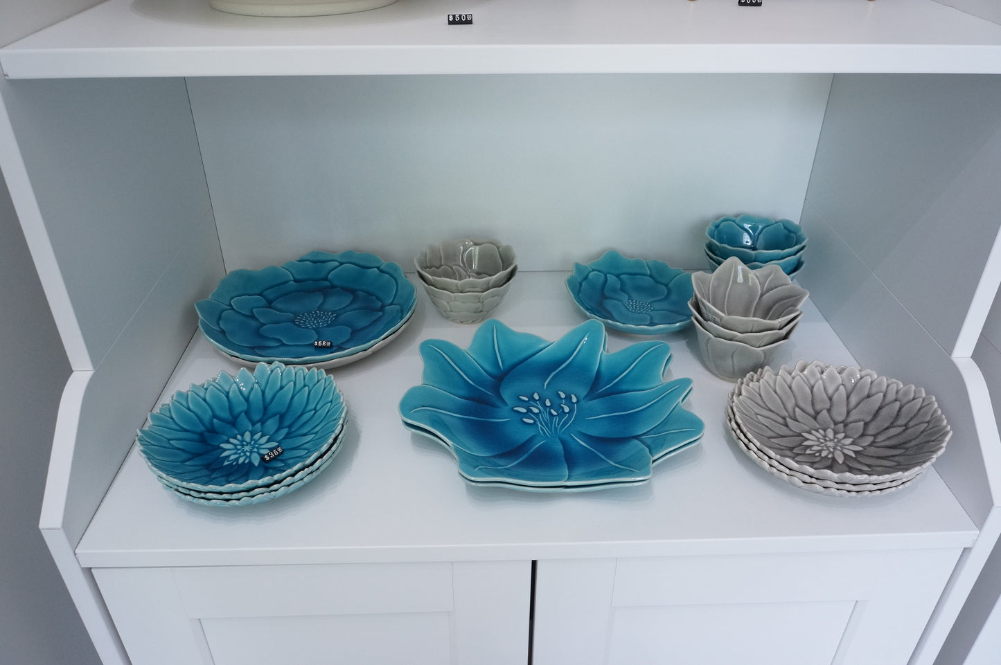 Seto Ware | Flower Plate - Blue Dalia (Copy)