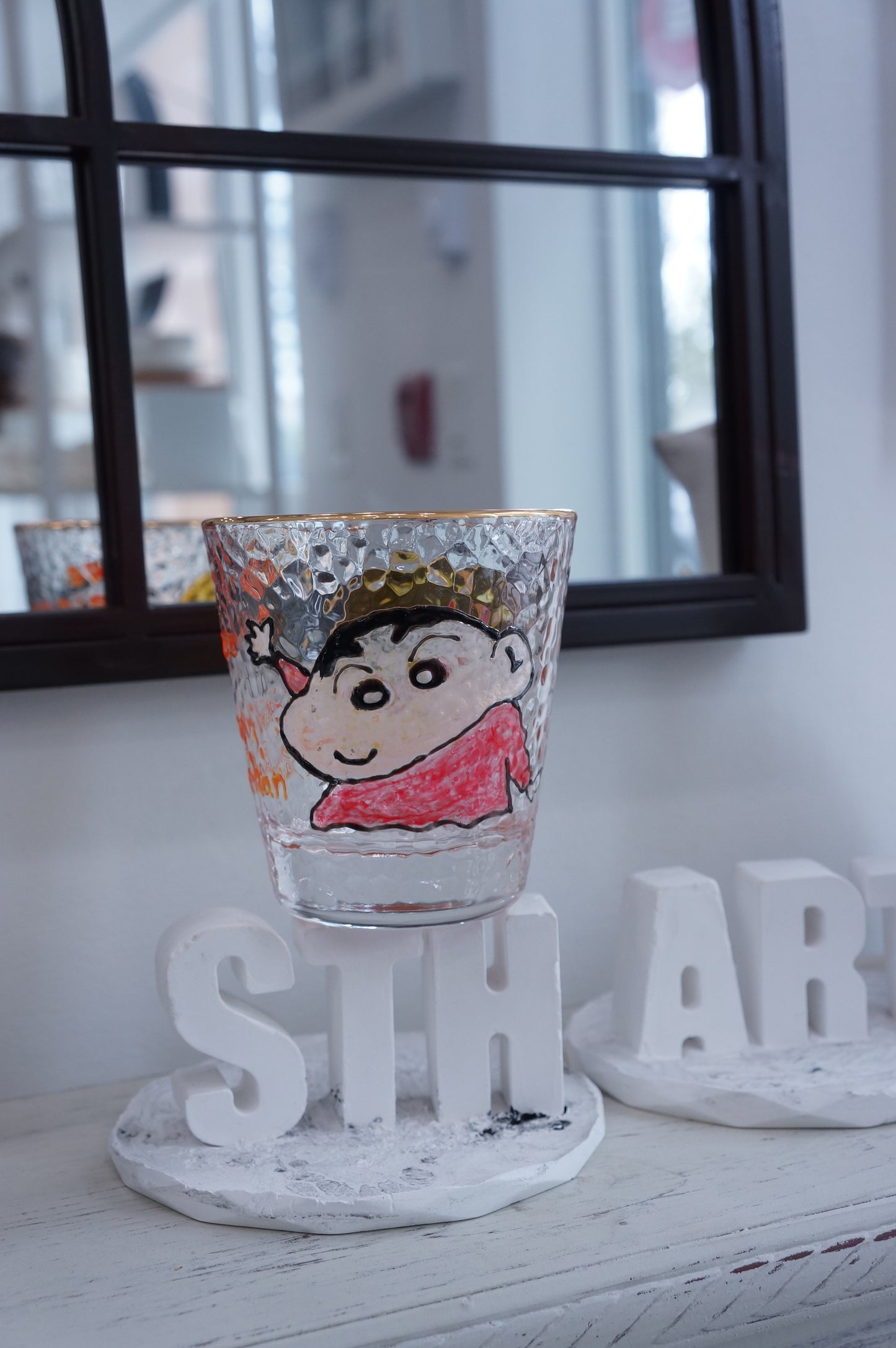 Customized Pattern Glass Painting