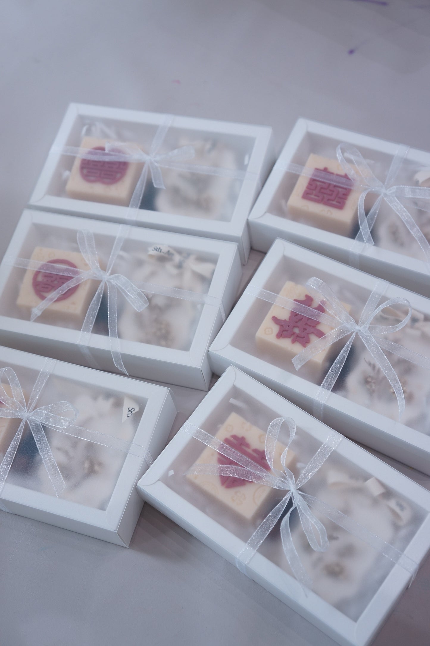 Cold Process Soap + Tablet Diffuser Set Wedding Favours (made-to-order)