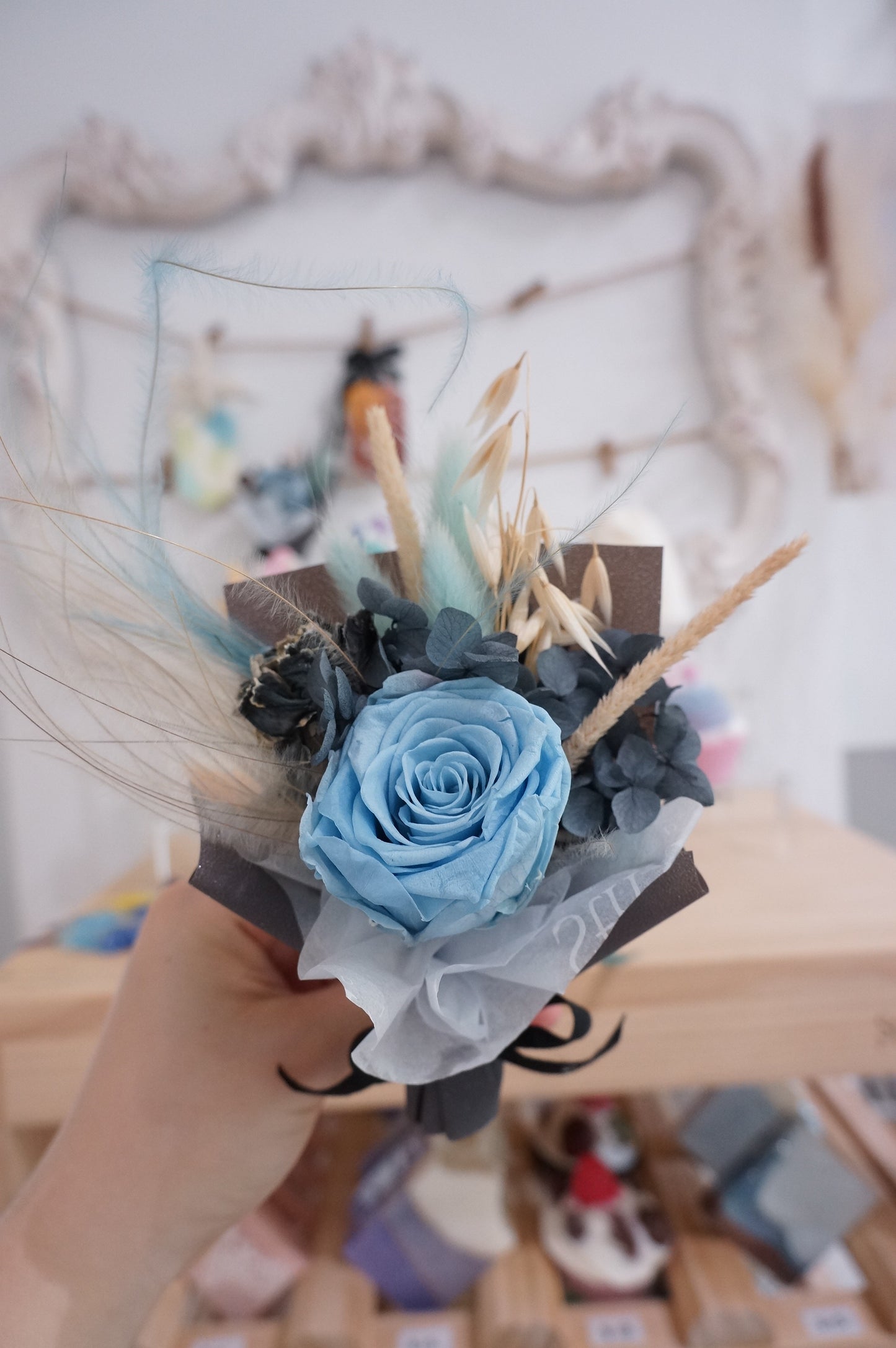 Dried & Preserved Flower Bouquet Car Diffuser