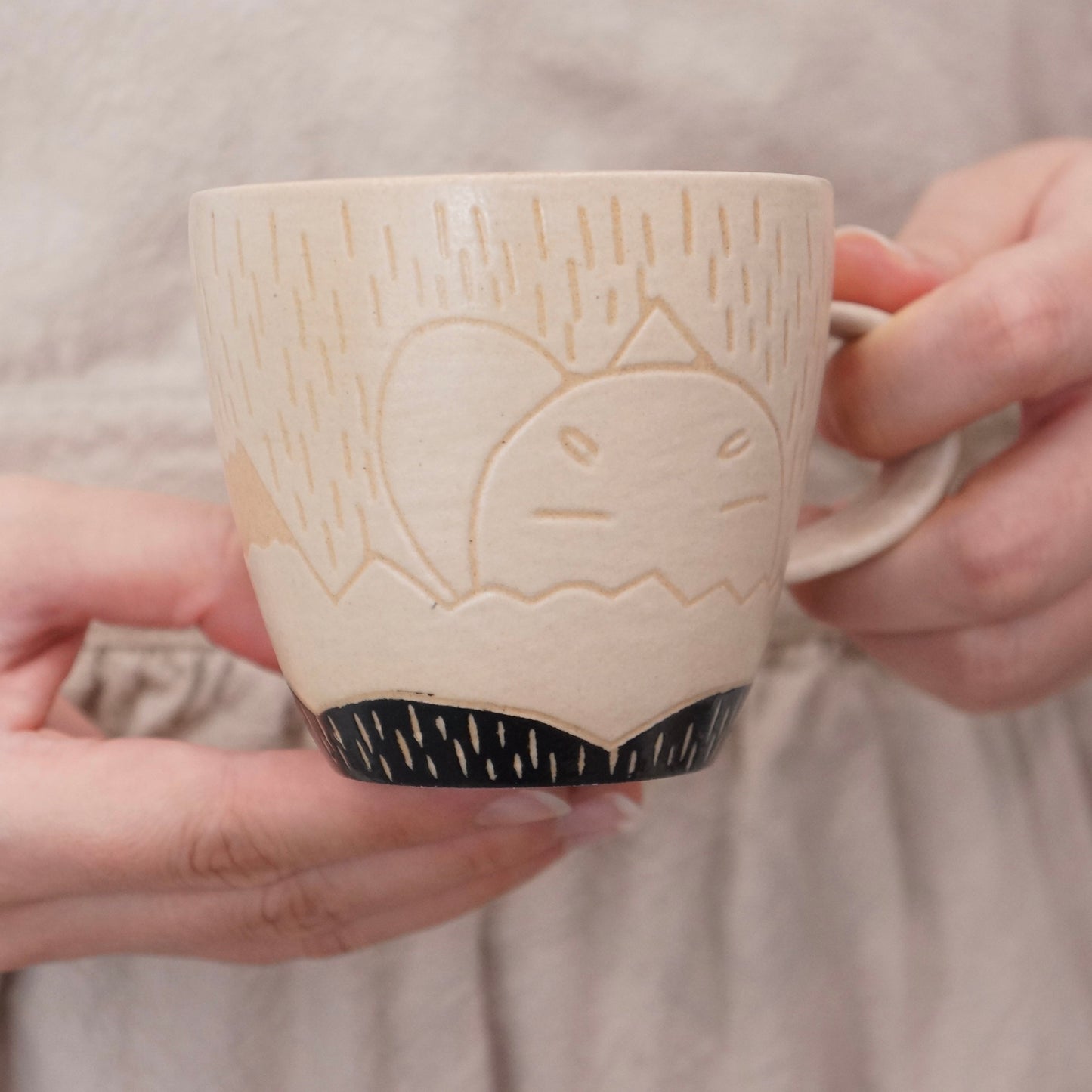 Jingdezhen | Yundou Little Monster Mug