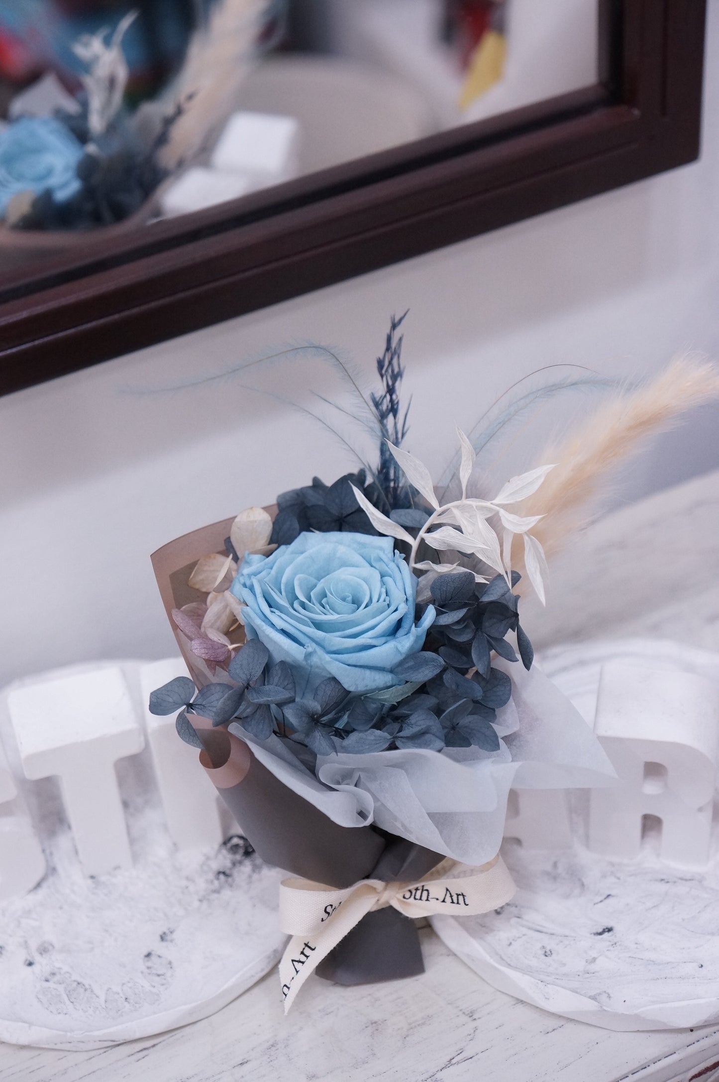 Dried & Preserved Flower Bouquet Car Diffuser