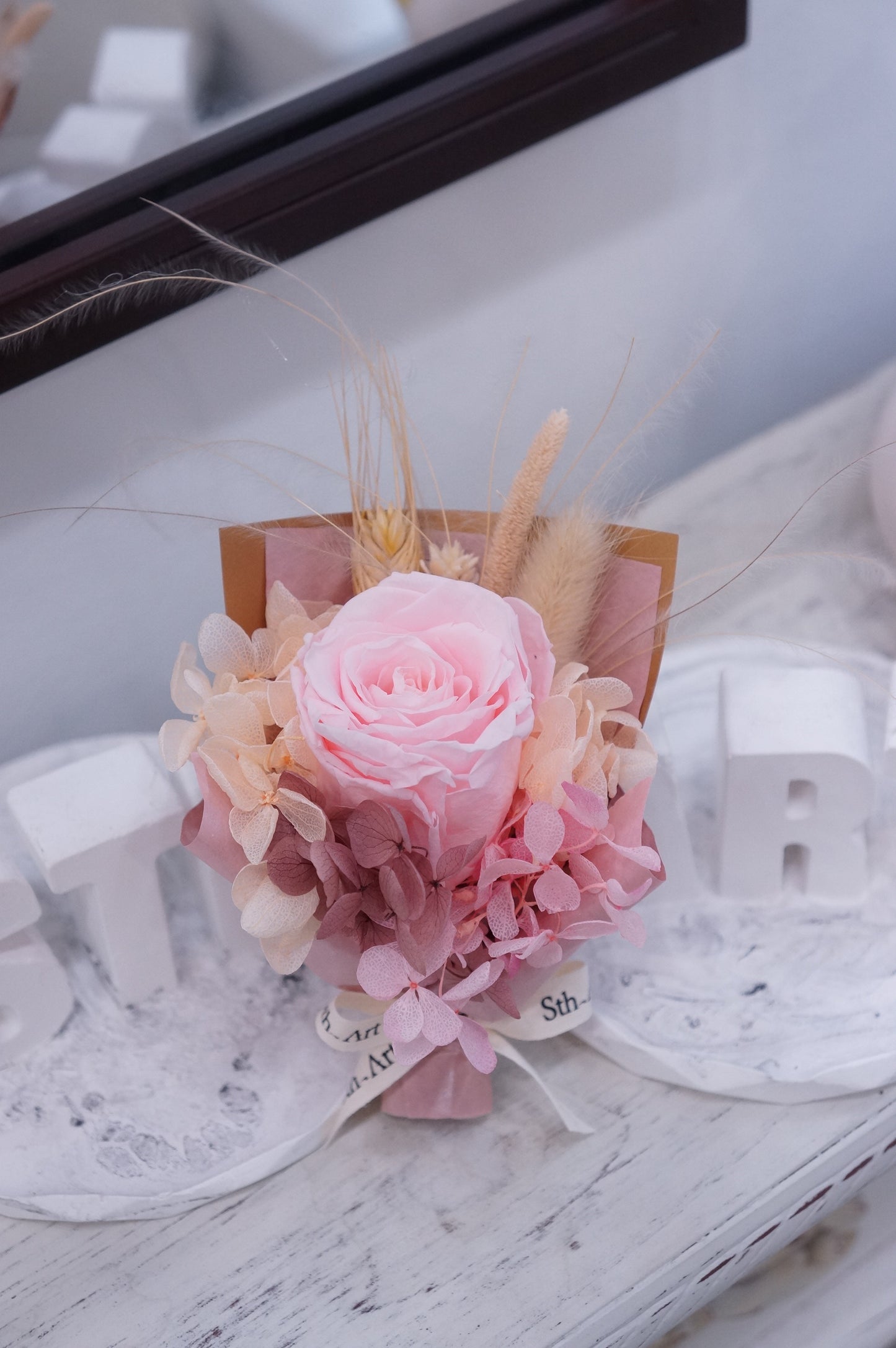 Dried & Preserved Flower Bouquet Car Diffuser