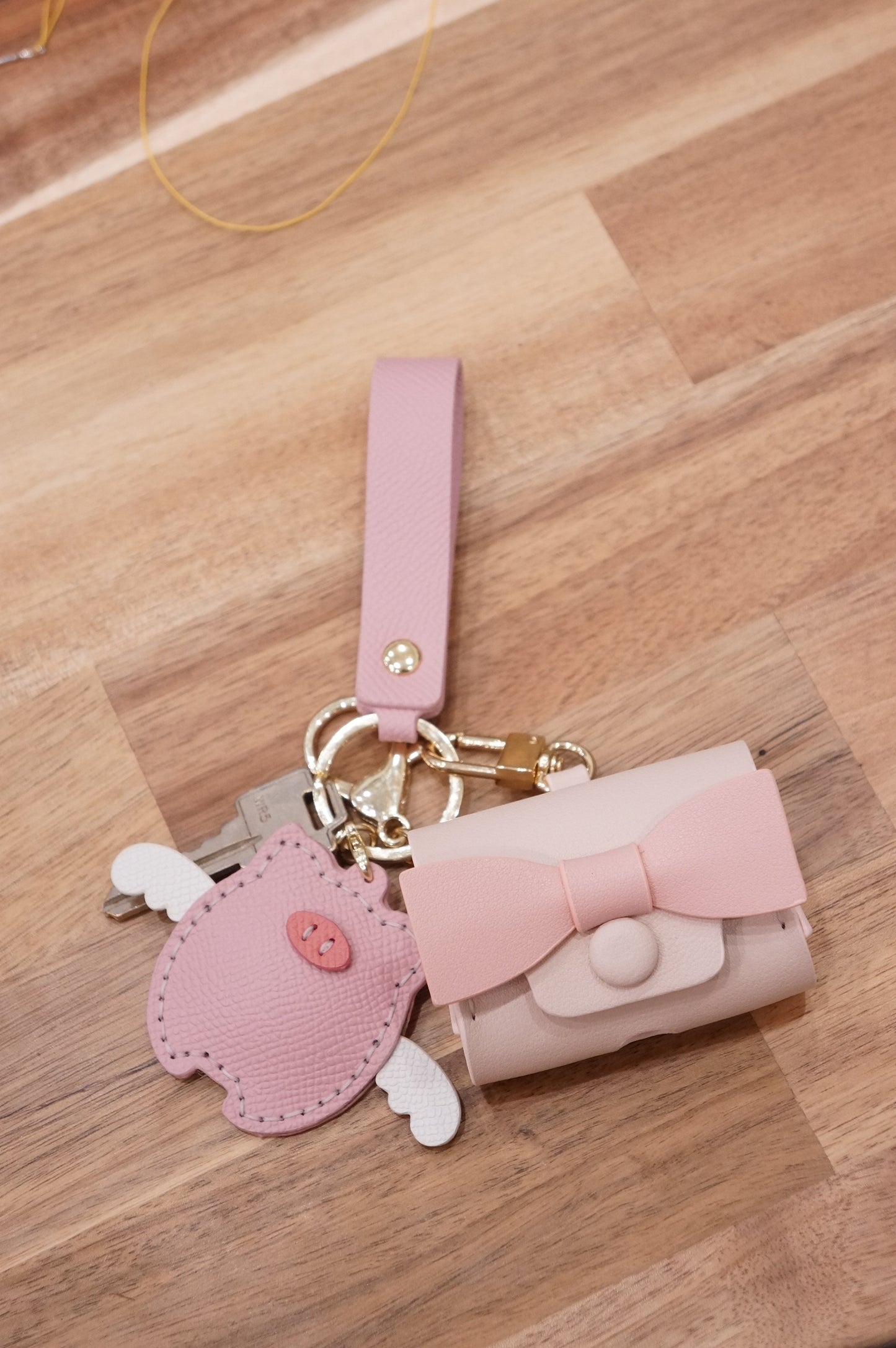 Flying Piggy Keychain