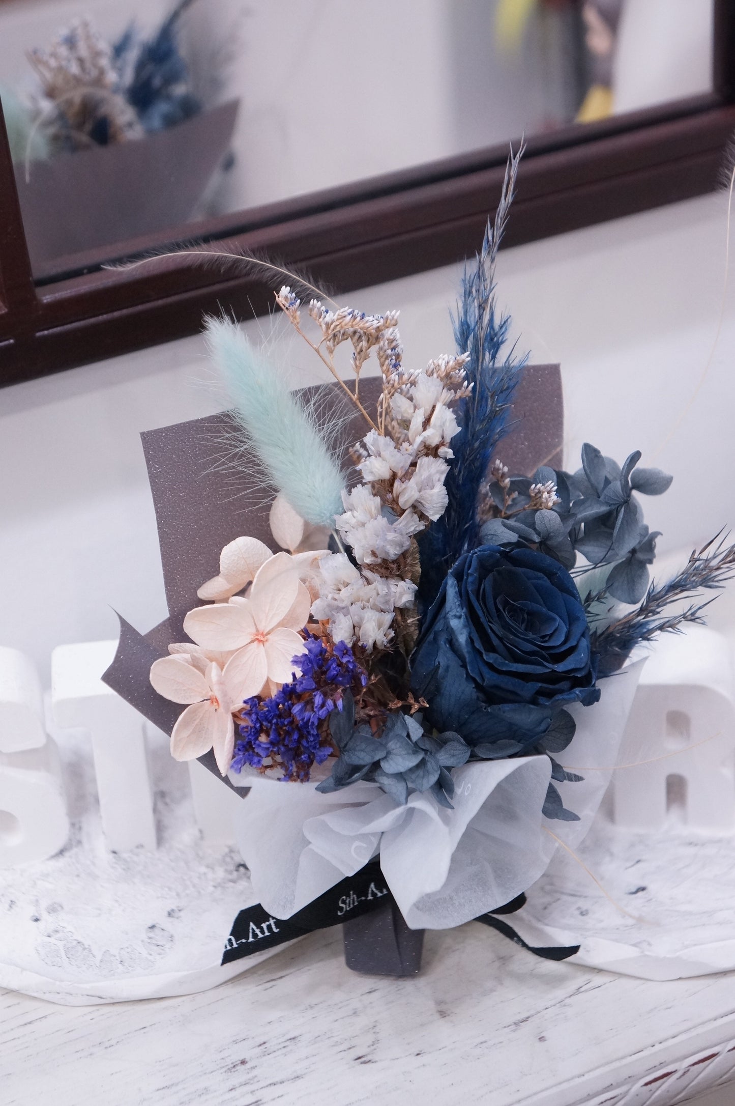 Dried & Preserved Flower Bouquet Car Diffuser