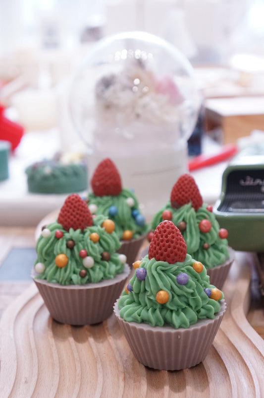 Christmas Cupcake Cold Process Soap Workshop