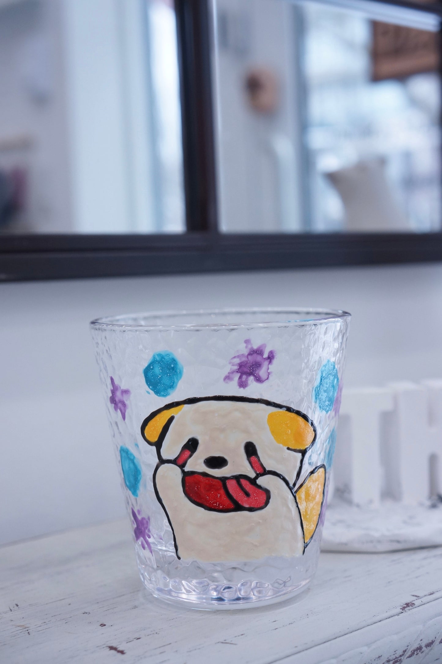 Customized Pattern Glass Painting