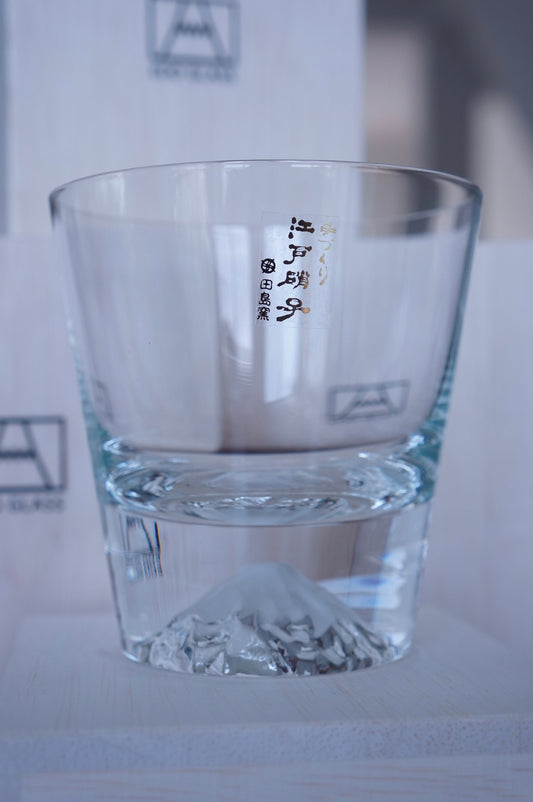 Edo Glass | Mt Fuji Glass Tumbler