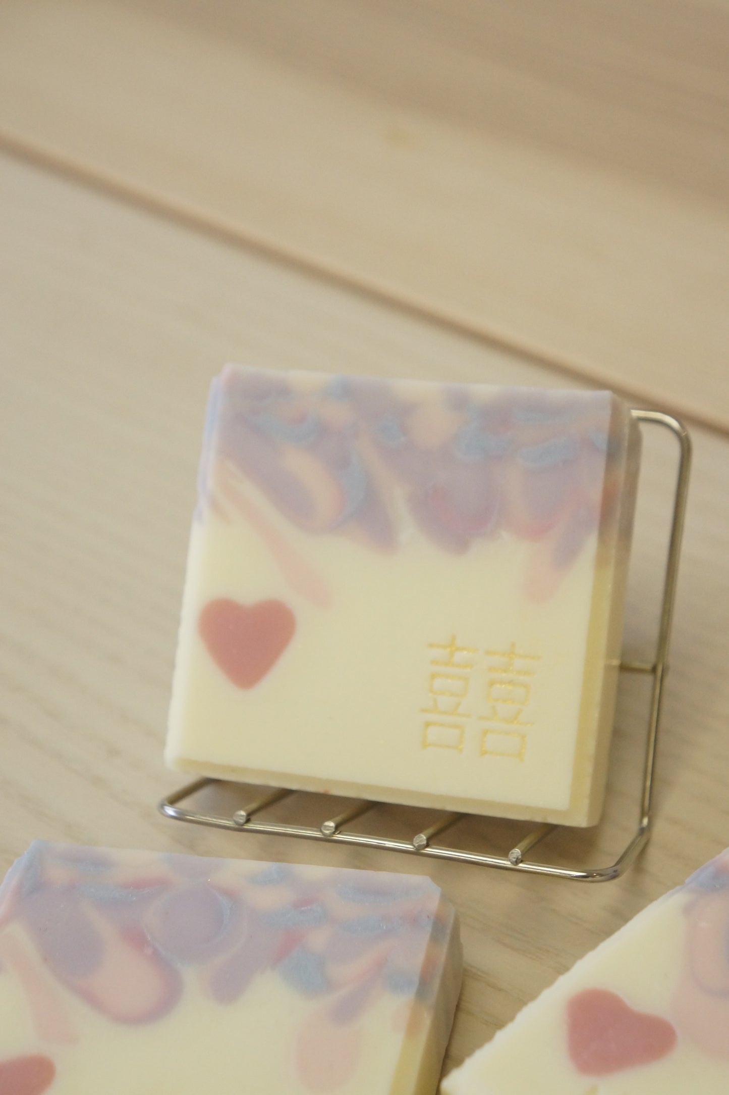 Peacock Swirl Cold Process Soap