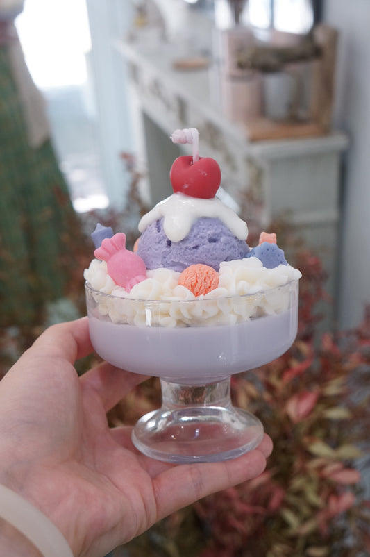 Sundae Ice-Cream Cup Candle