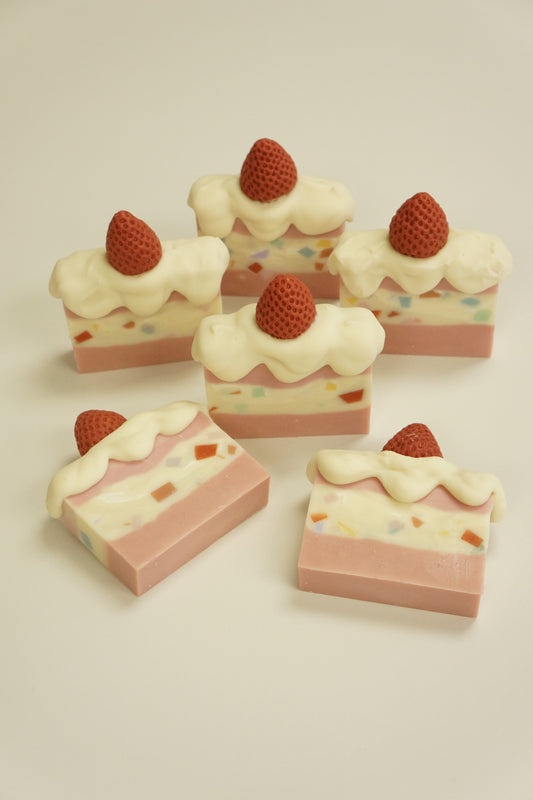 Strawberry Shortcake Cold Process Soap