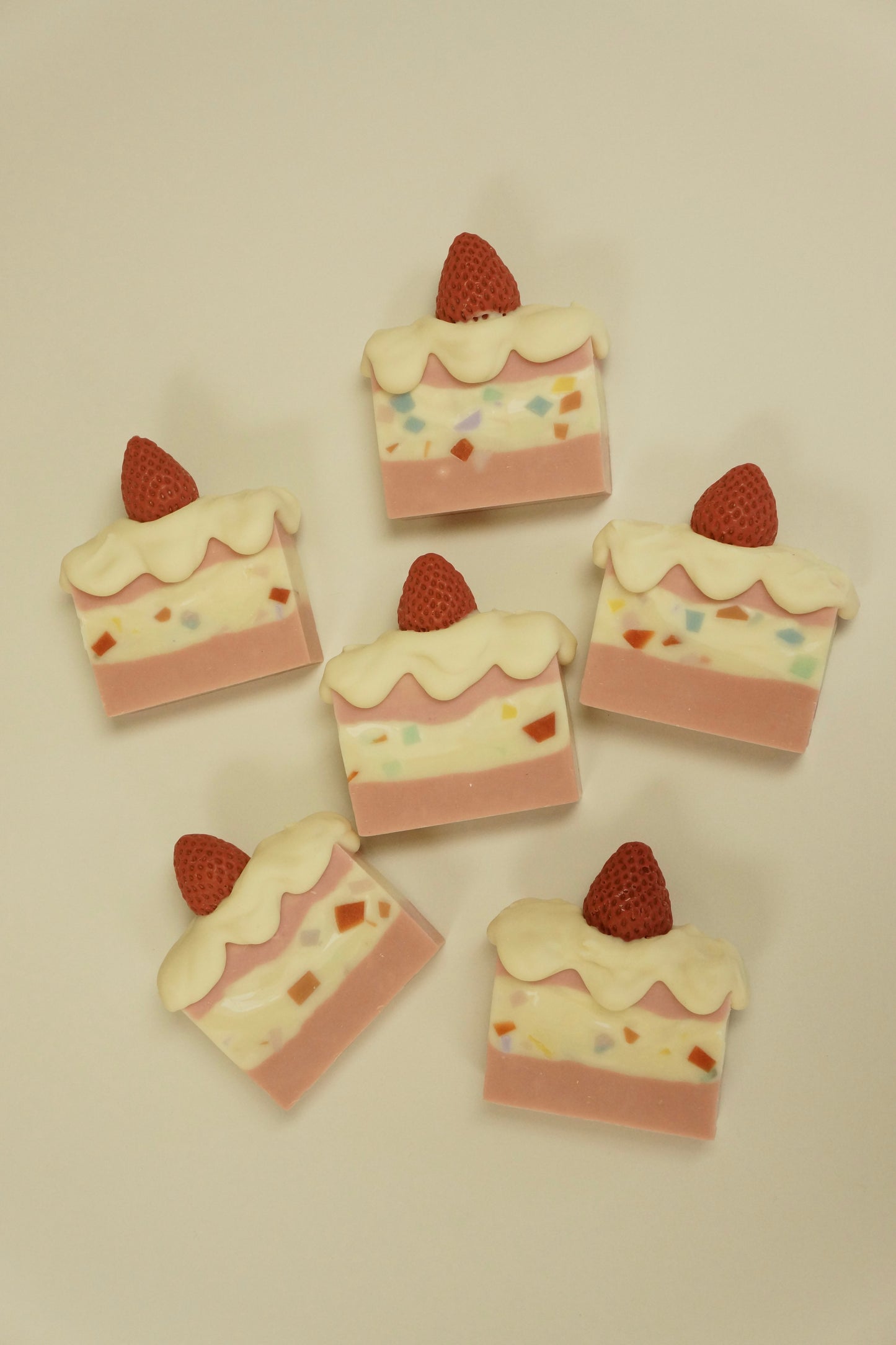Strawberry Shortcake Cold Process Soap