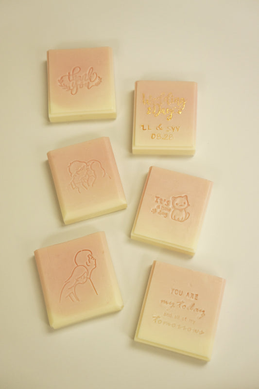 Pink Gradient Cold Process Soap