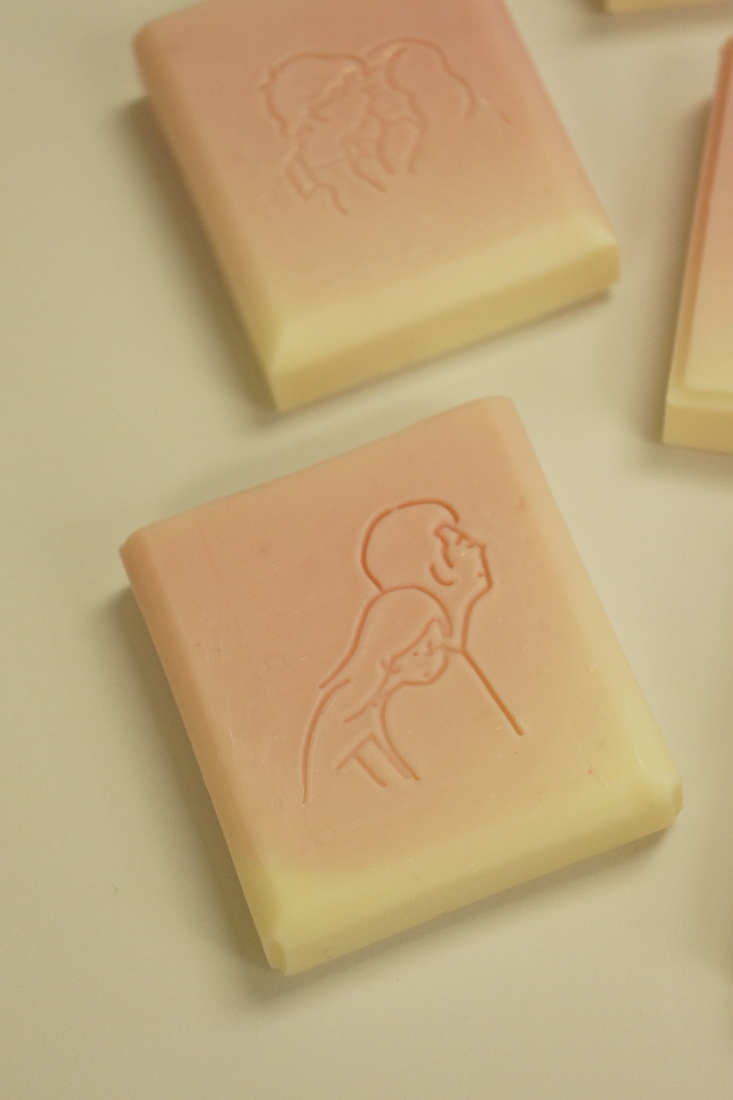 Pink Gradient Cold Process Soap