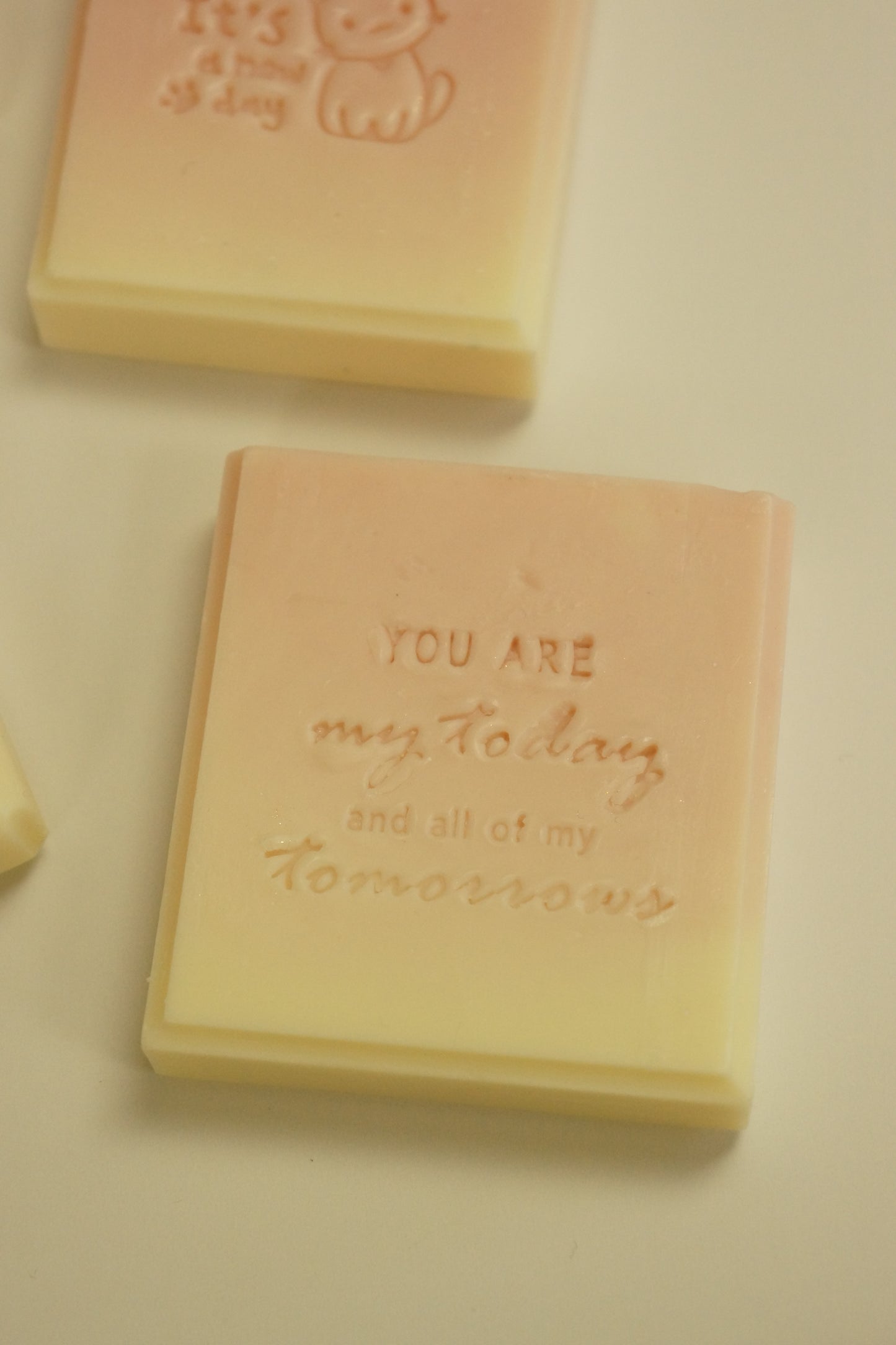 Pink Gradient Cold Process Soap