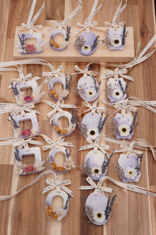 Dried Flower Scented Tablet Favours (made-to-order)