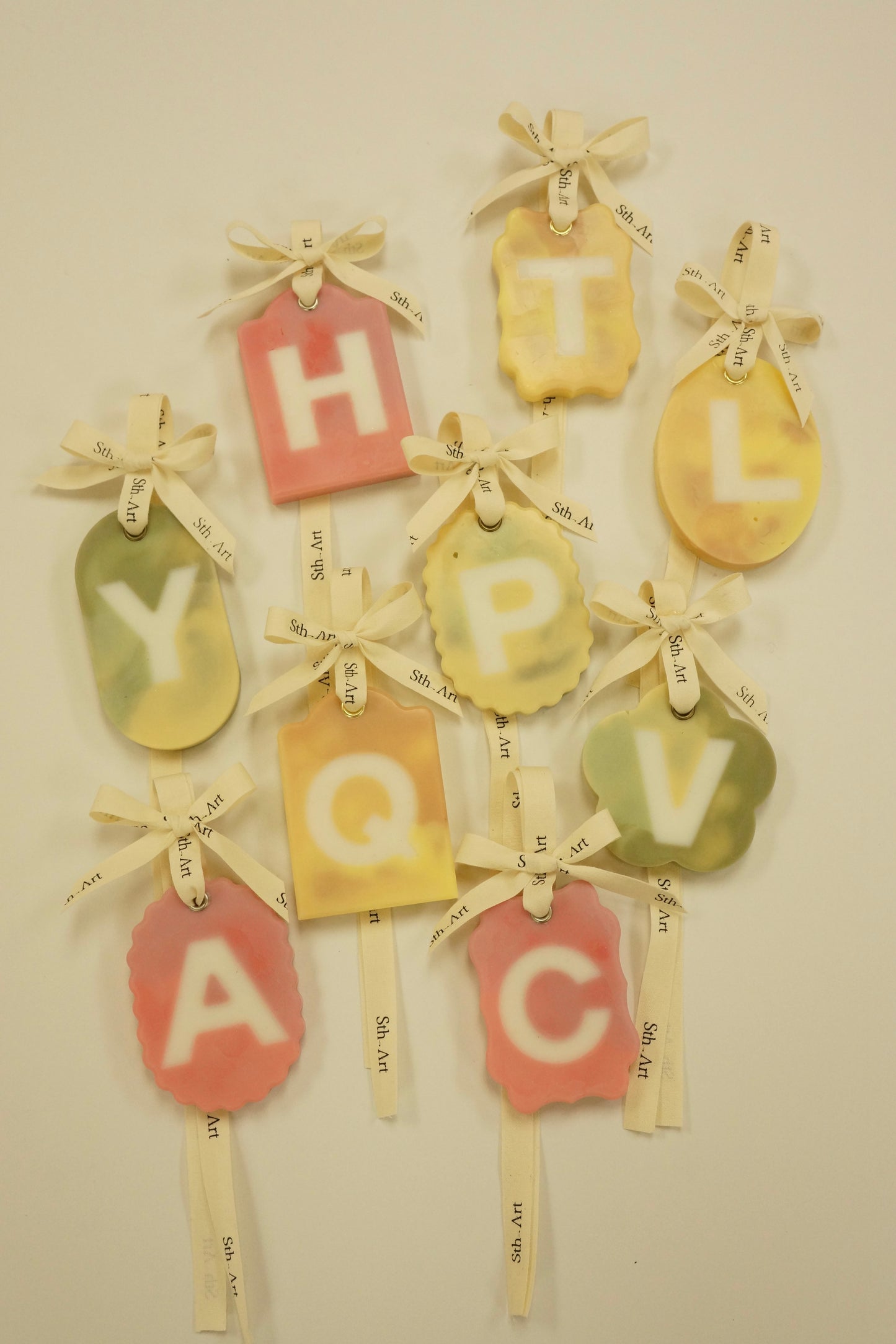 Letter Scented Tablet Diffuser (made-to-order)