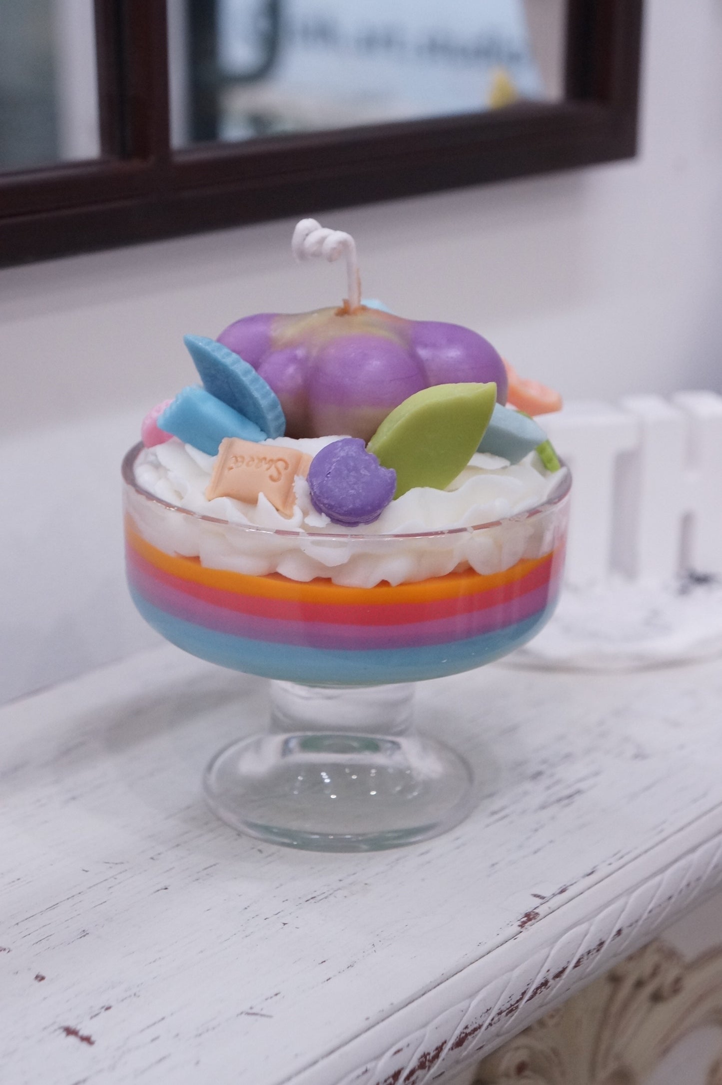 Sundae Ice-Cream Cup Candle