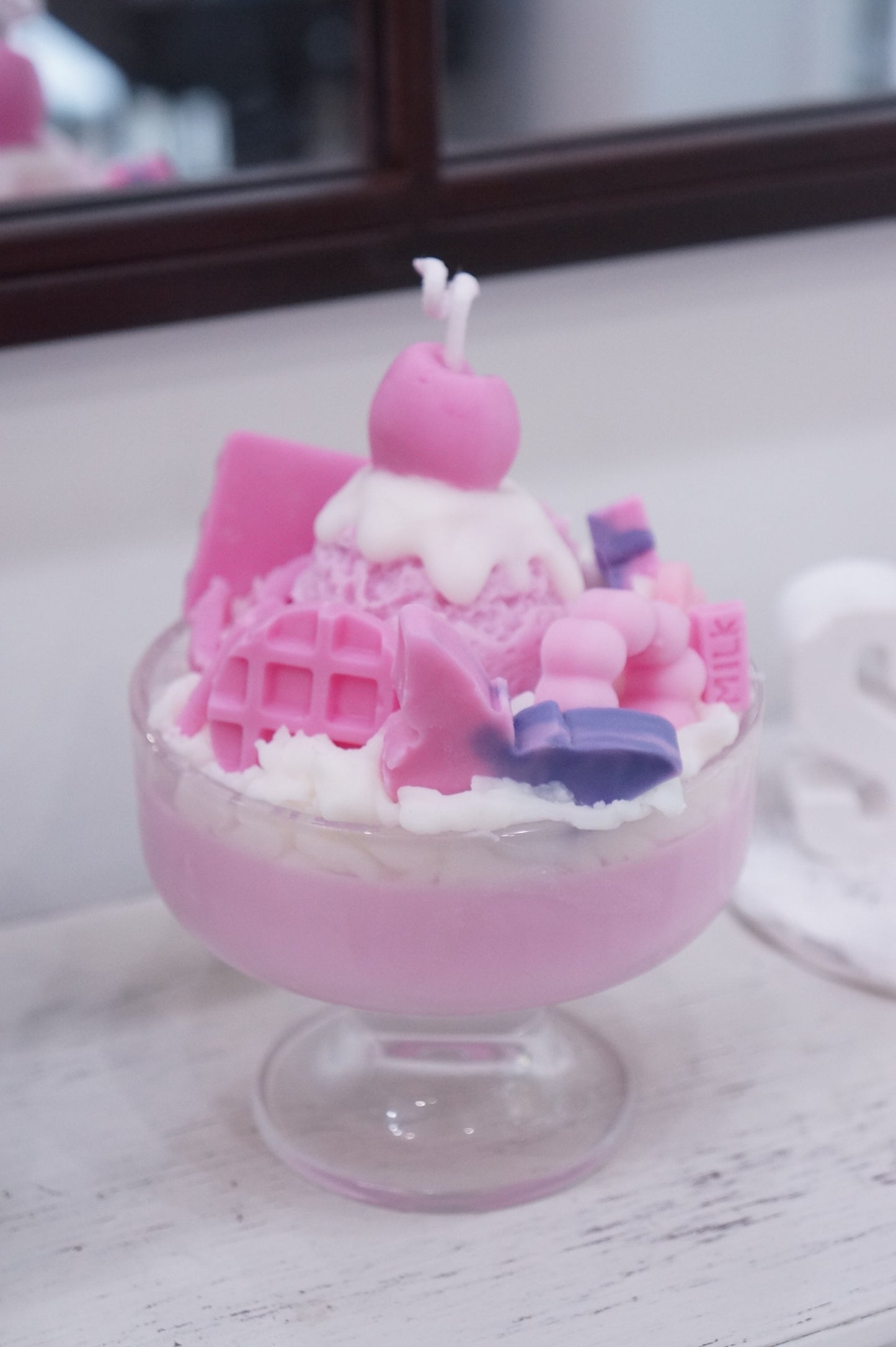 Sundae Ice-Cream Cup Candle