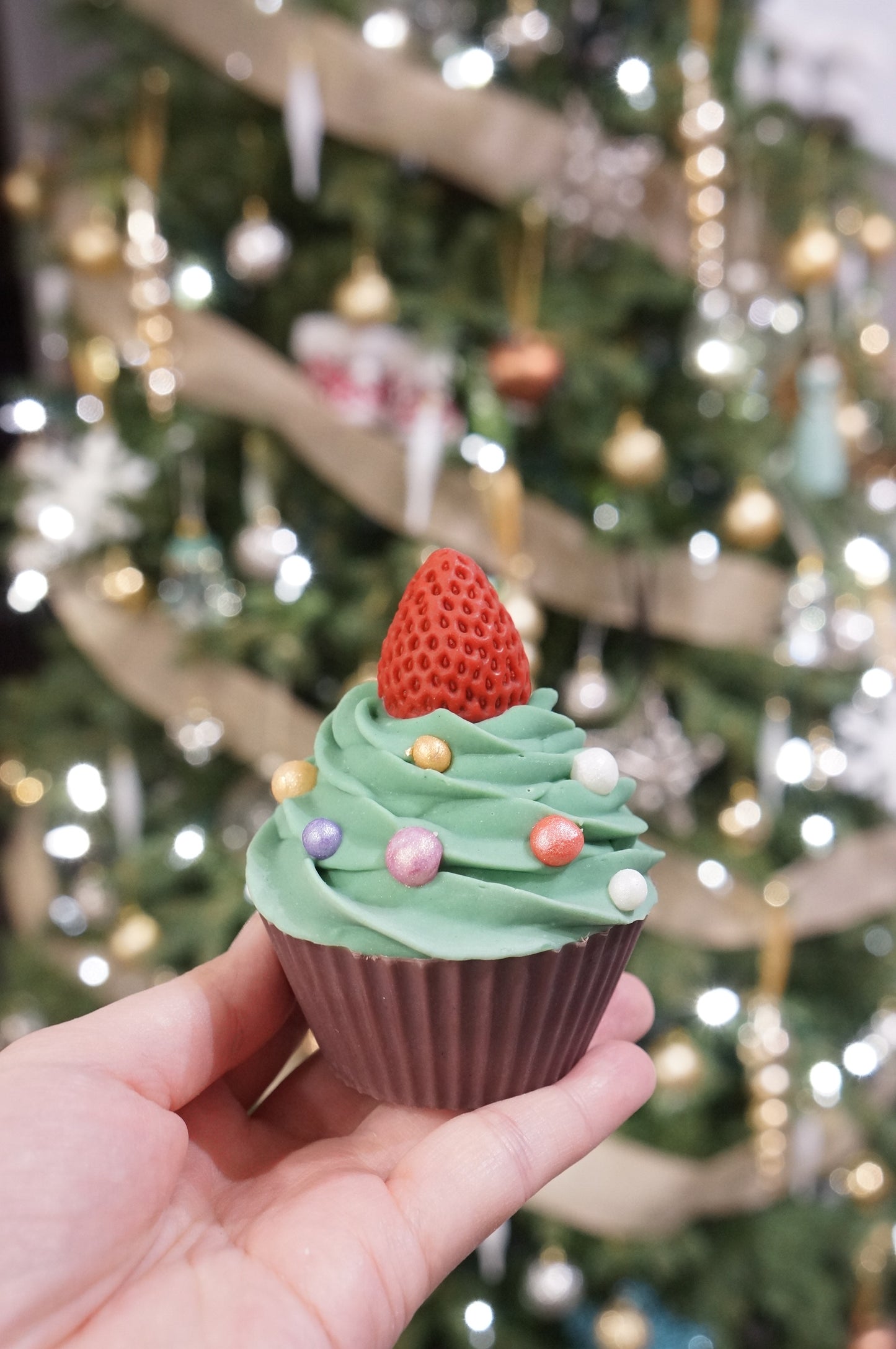 Christmas Cupcake Cold Process Soap