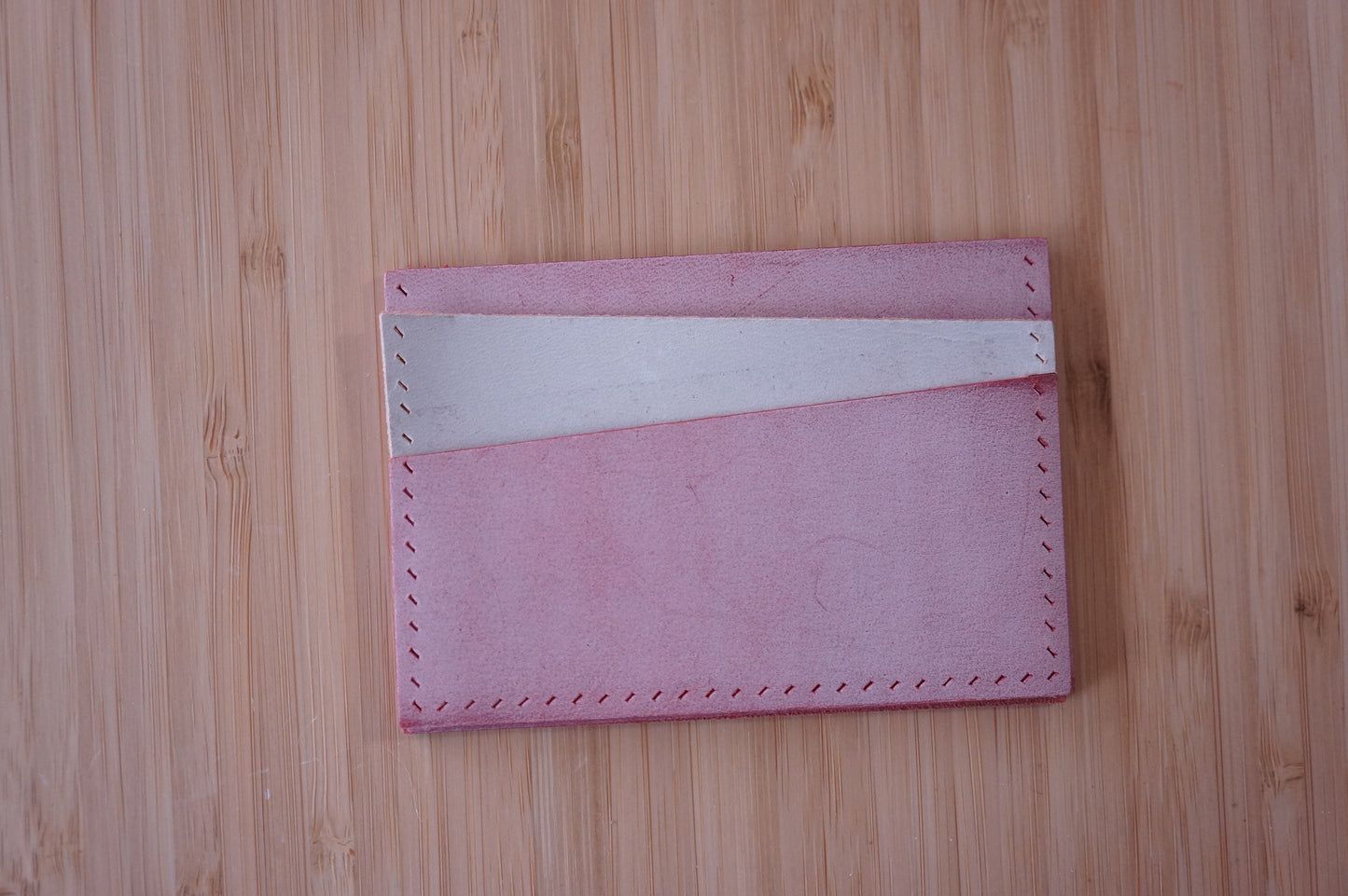 Ghost Wax Leather Cardholder