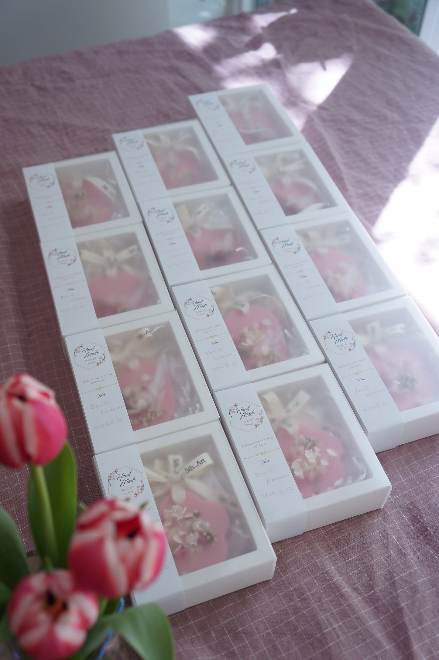 Dried Flower Scented Plaster Tablet