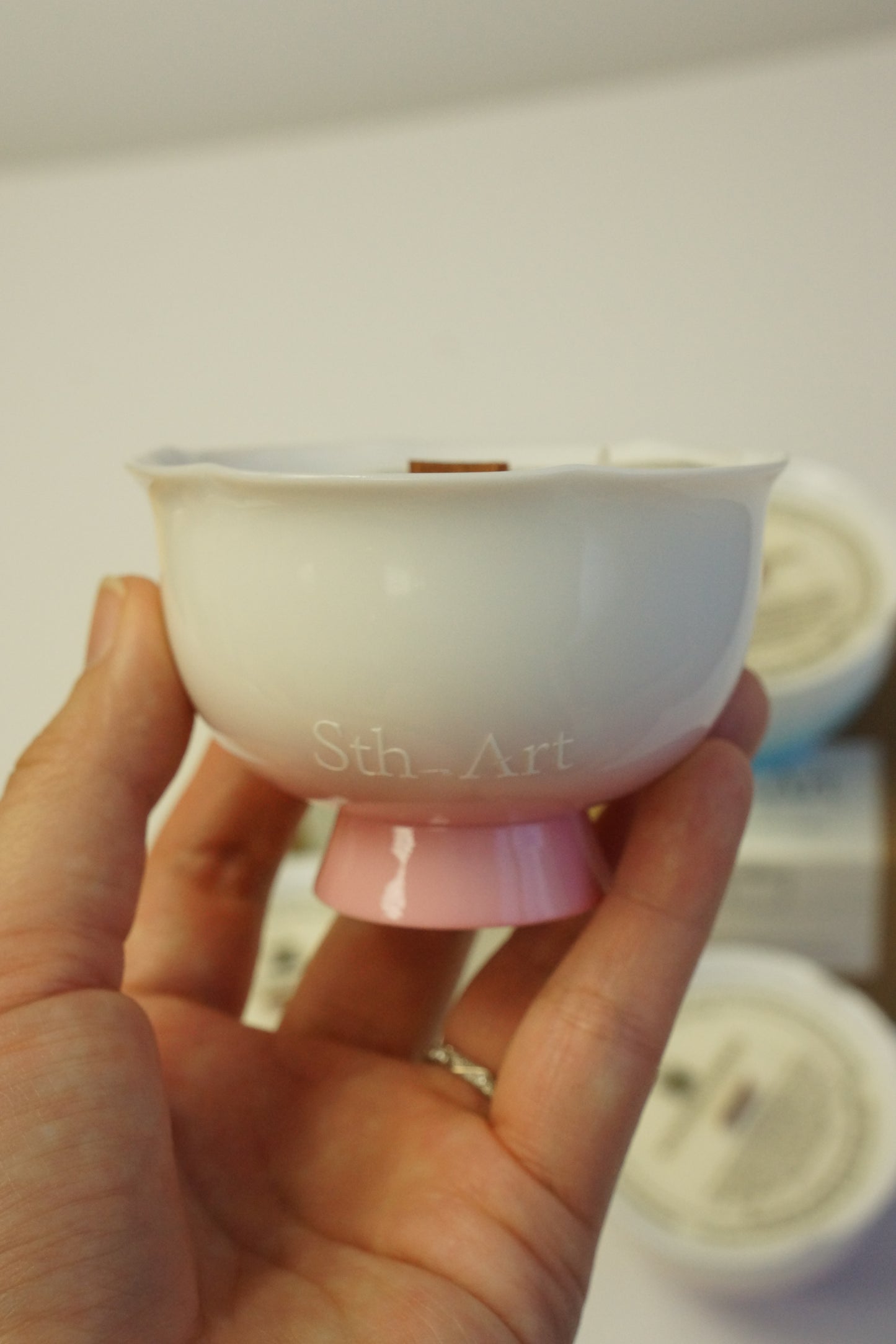 Hand-poured Tea Cup Scented Soy Candle