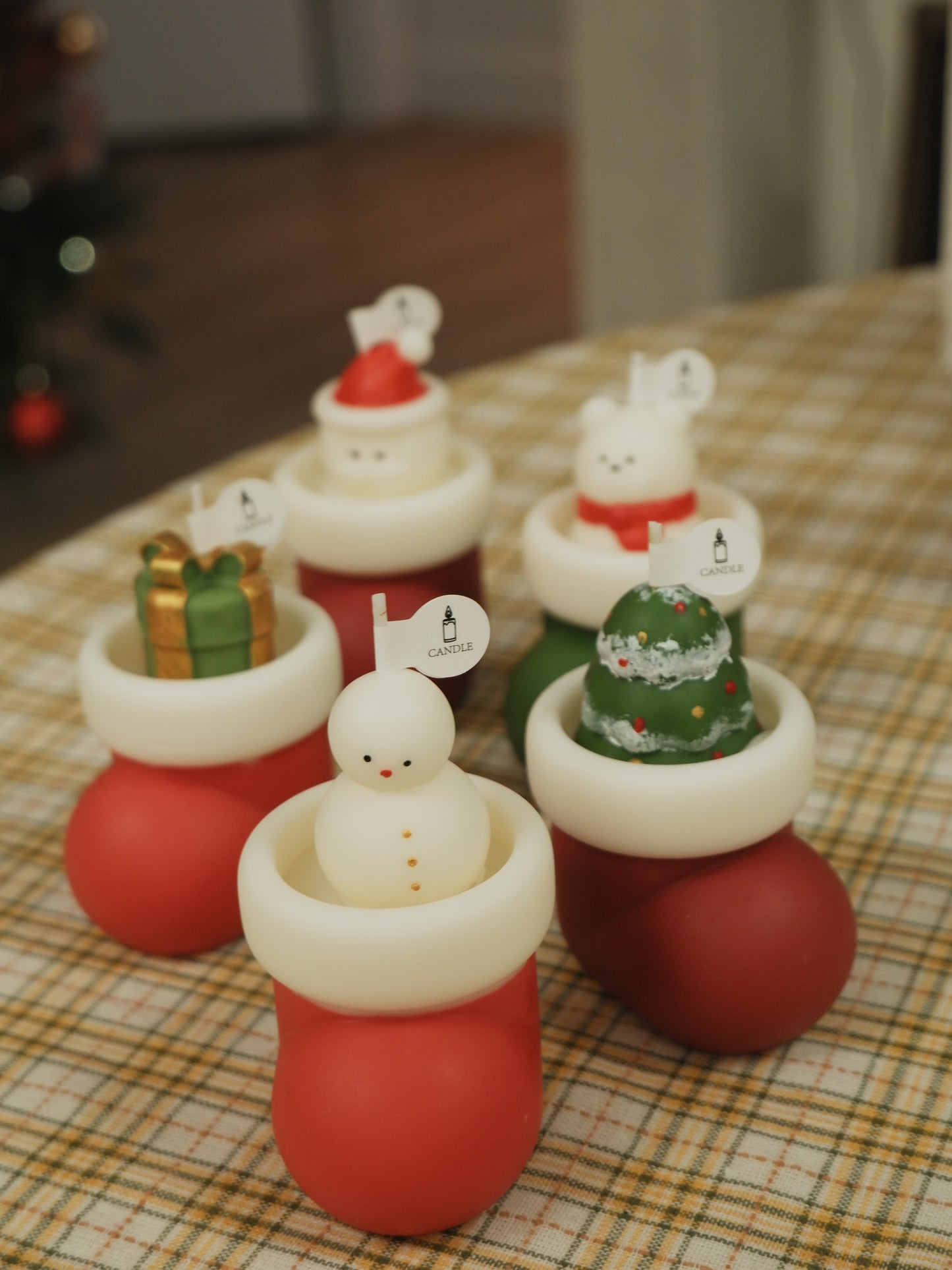 Christmas Boot Scented Candles