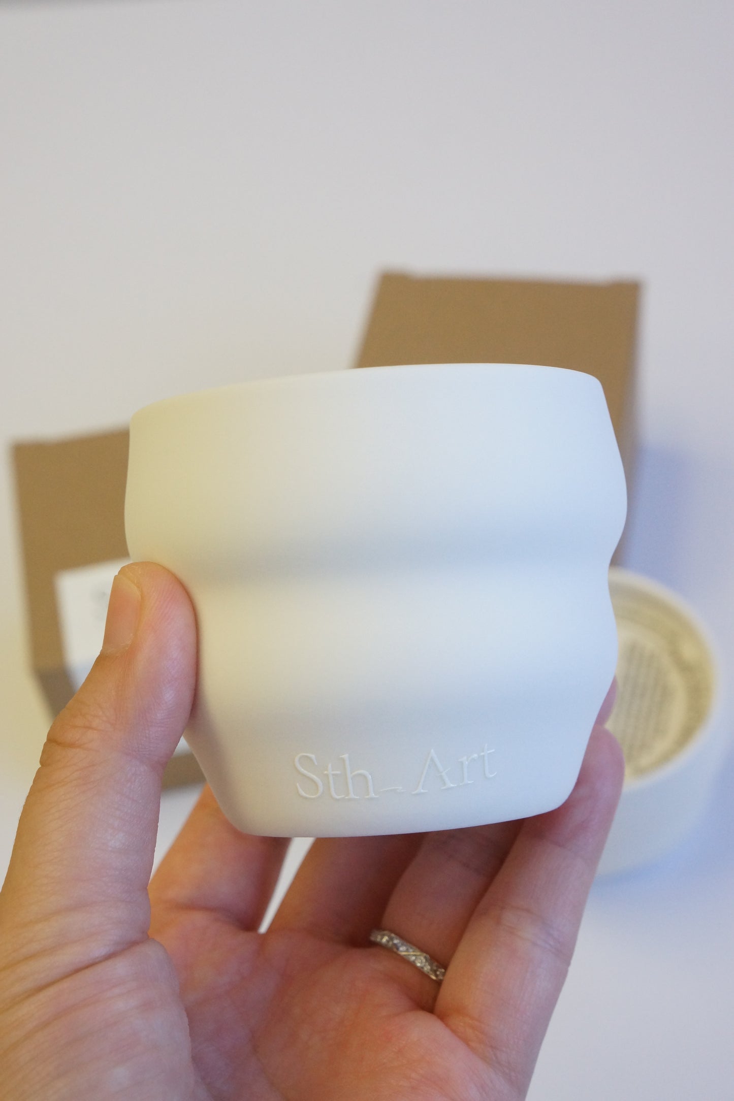 Hand-poured Cloud Cup Scented Soy Candle