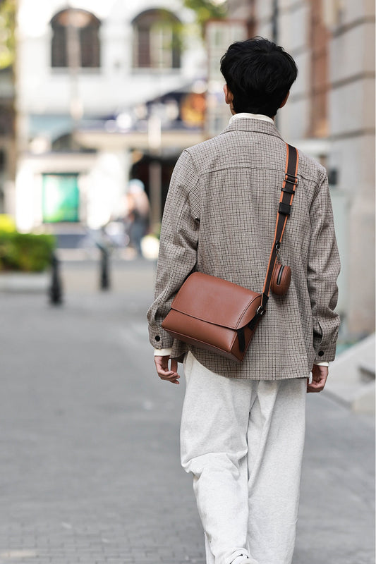 Flap Camera Bag with Coin Purse