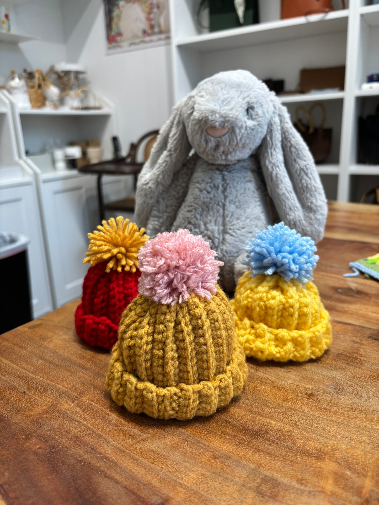 Time TBD | Crochet a Hat for Your Jellycat Workshop