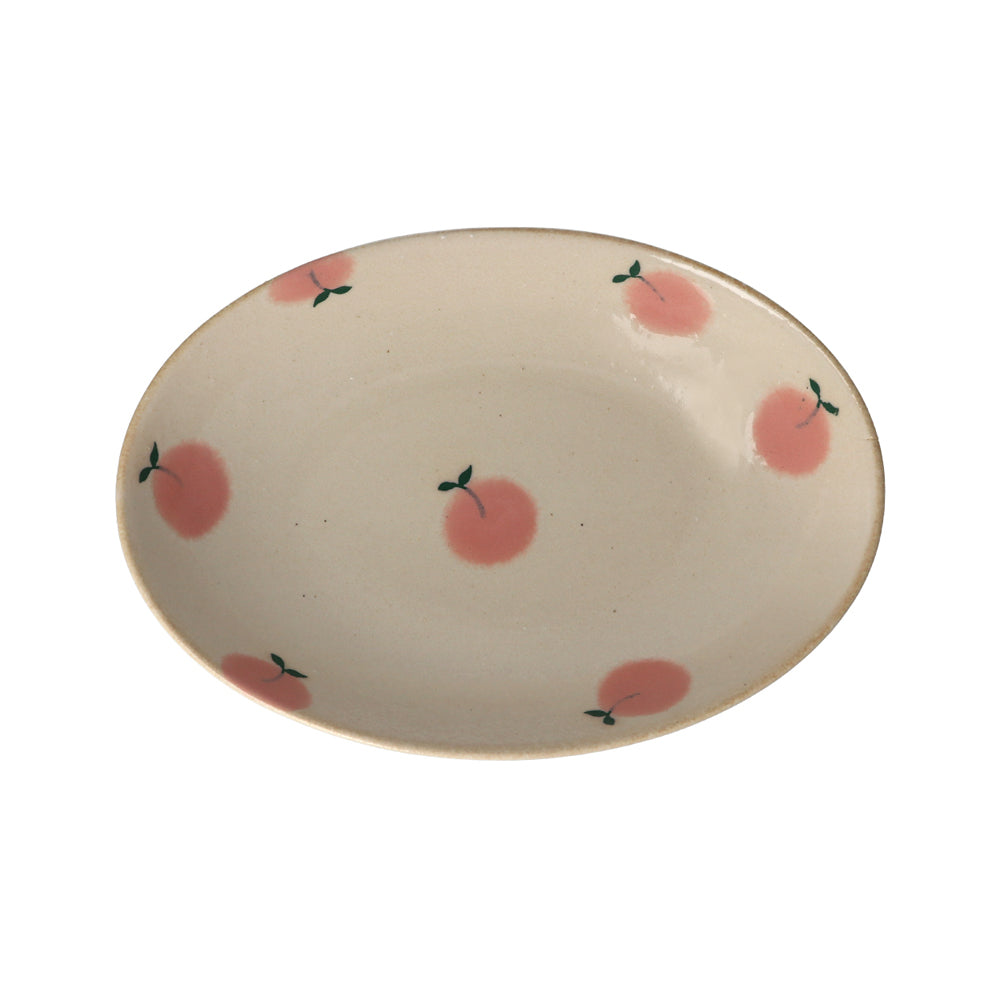 IZAWA | Peach Tableware - Deep Oval Plate