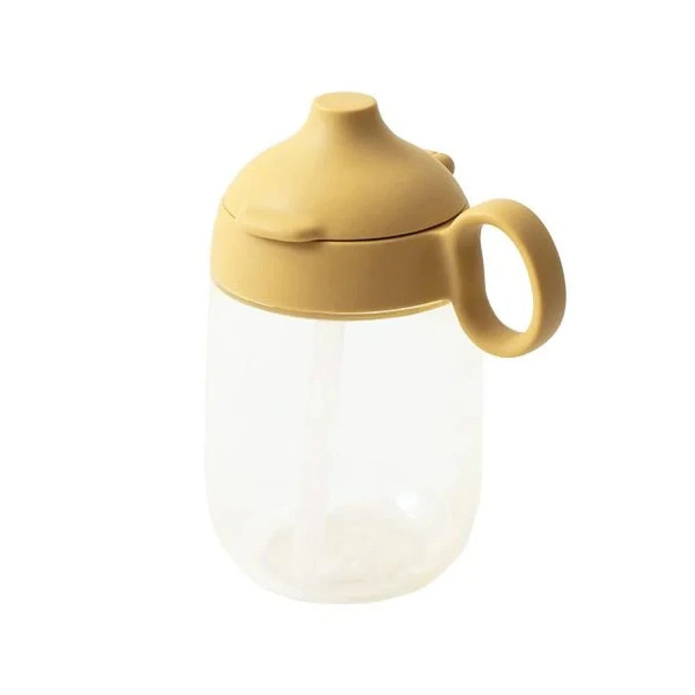 KINTO | BONBO | Kids Tableware - Straw Mug - Yellow