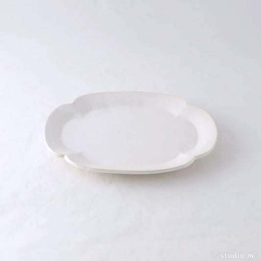 Studio M | Lien Series Serving Plate 21cm White