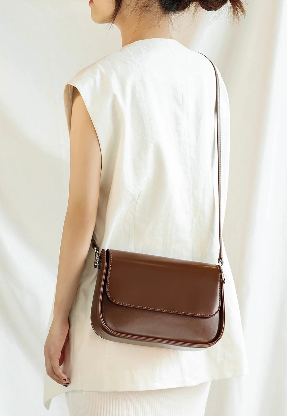 Boxy Saddle Bag