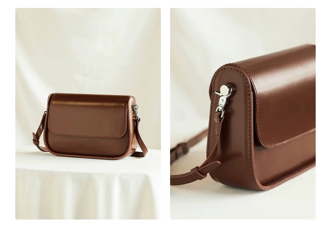 Boxy Saddle Bag